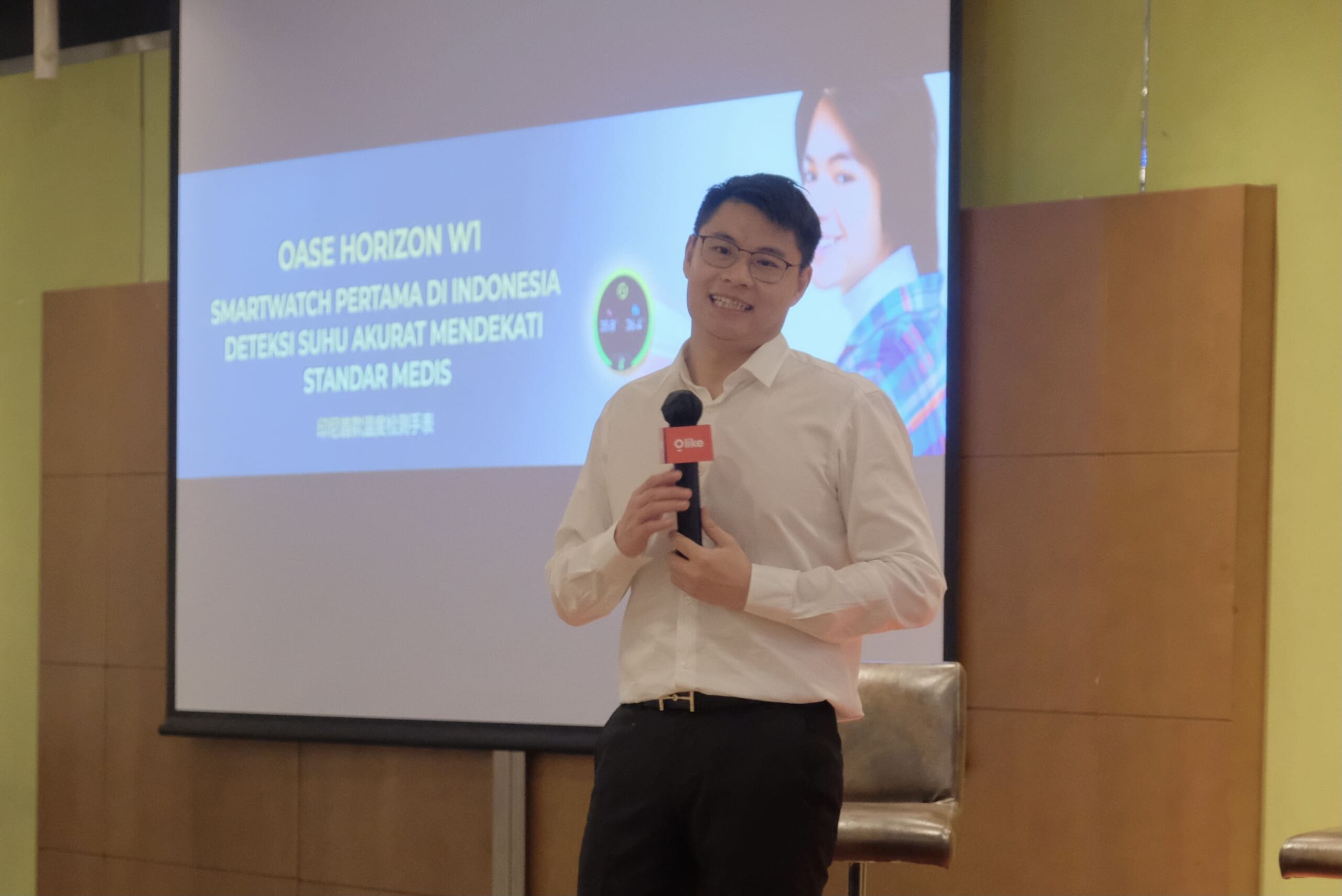 imoo Z1 pre-launch pada acara gathering nasional Olike Indonesia