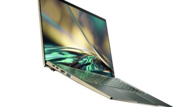 Acer Swift 5 Aerospace, Laptop Tipis Bertenaga Intel Gen 12