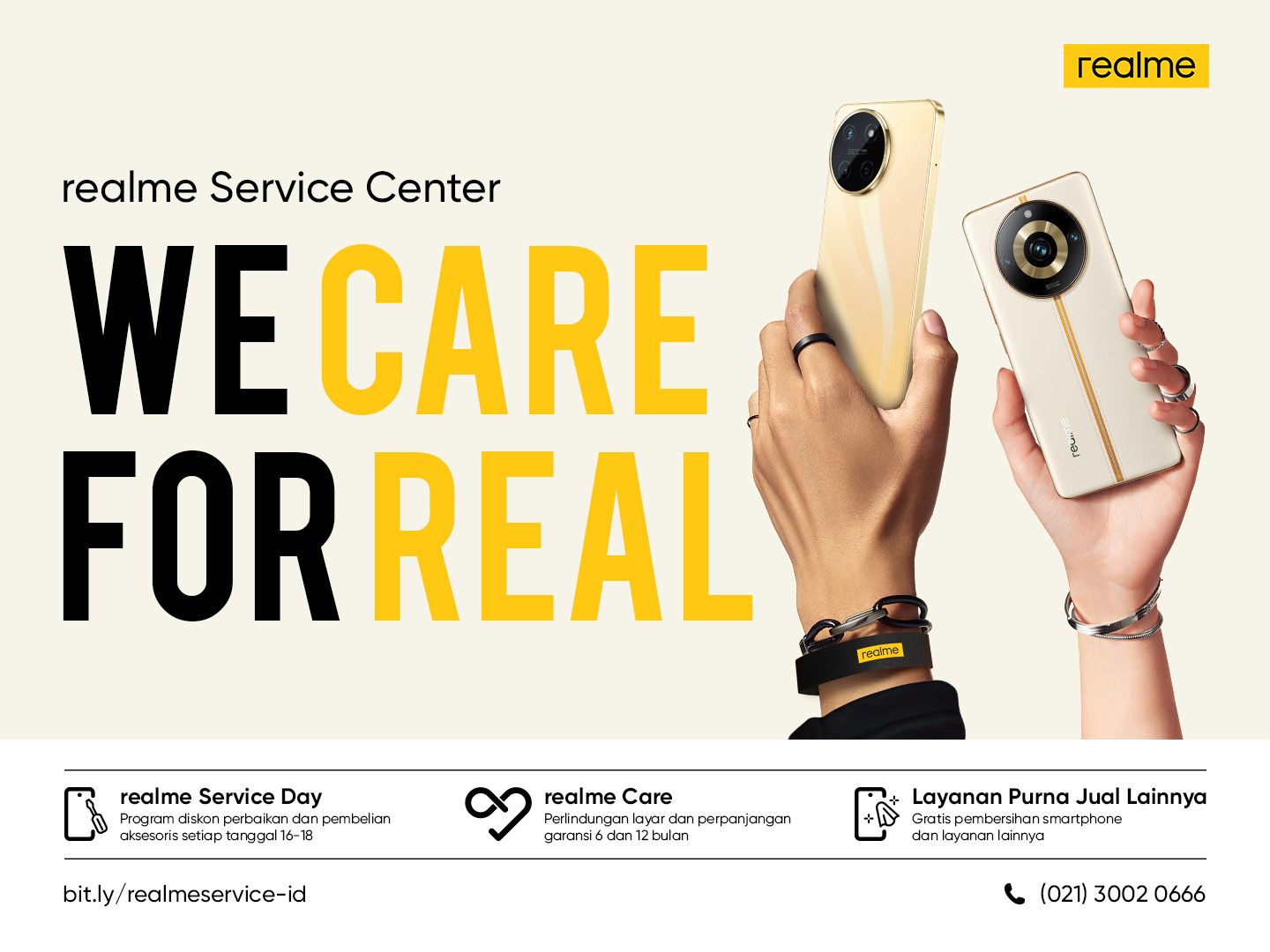 realme Service Center realme hadirkan layanan aftersales untuk pengguna di seluruh Indonesia