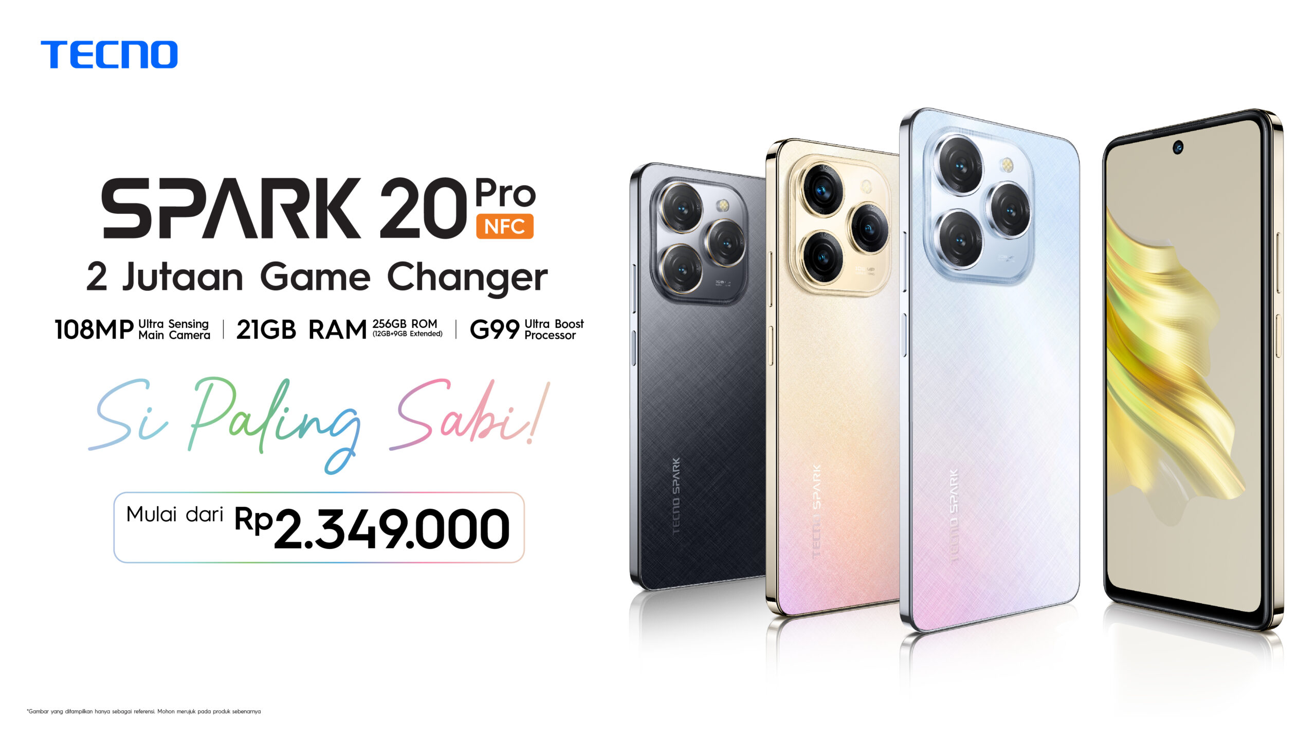 TECNO SPARK 20 Pro Harga