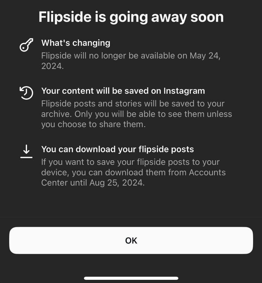 Instagram Hapus Fitur Flipside! instagram hilangkan fitur flipside