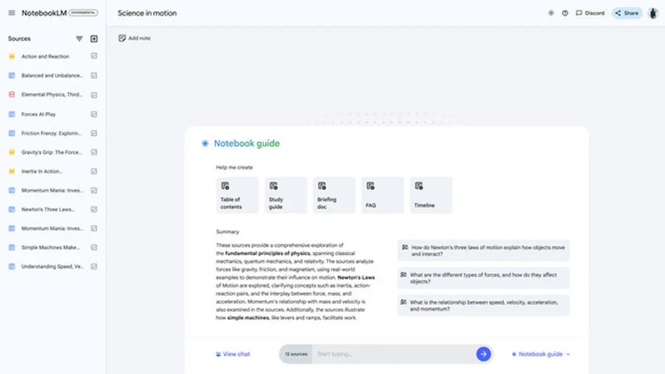Google NotebookLM