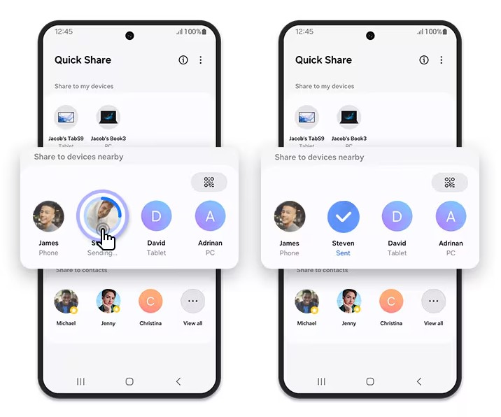 cara menggunakan quick share di samsung cara menggunakan quick share di samsung