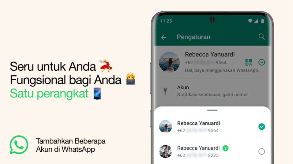Cara Menggunakan Dua Akun WhatsApp di Satu HP Cara Menggunakan Dua Akun WhatsApp di Satu HP