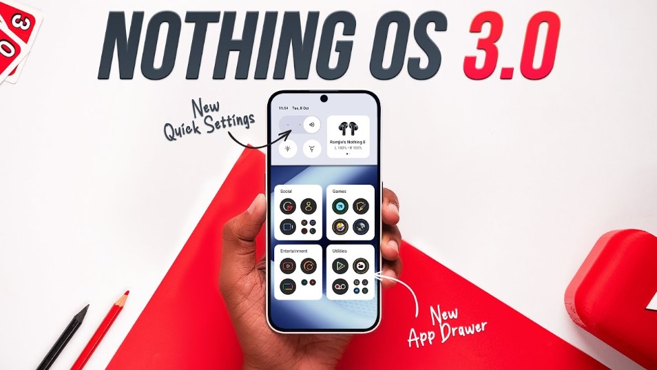 Ini Dia Tampilan Baru Dari Nothing OS 3.0 Ini Dia Tampilan Baru Dari Nothing OS 3.0