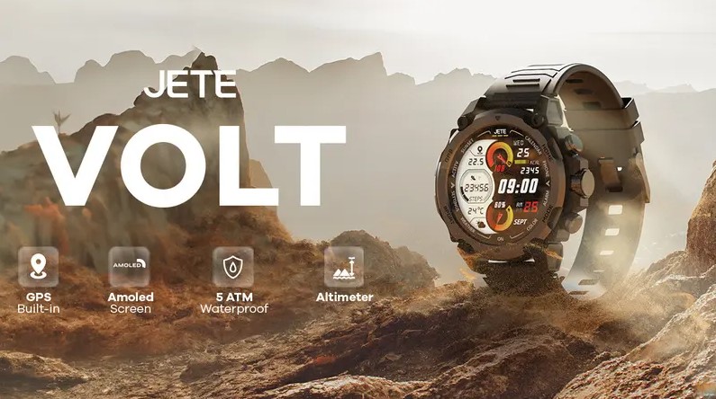 Smartwatch Jete Volt Segera Hadir, Dibekali GPS dan Baterai Tahan Lama