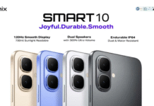 Infinix SMART 10 Series Resmi Dirilis, Hadirkan Perlindungan IP64 Infinix SMART 10 Series