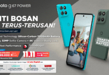 moto g67 POWER: Smartphone Baterai 7000mAh Untuk Pengguna Aktif