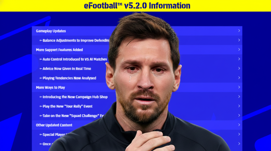 update terbaru efootball